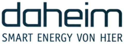 daheim SMART ENERGY VON HIER Logo (DPMA, 30.03.2015)