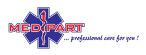 MEDIPART ...professional care for you! Logo (DPMA, 13.10.2016)