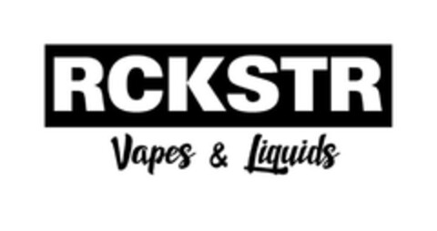 RCKSTR Vapes & Liquids Logo (DPMA, 06/11/2018)