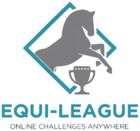 EQUI-LEAGUE ONLINE CHALLENGES ANYWHERE Logo (DPMA, 23.11.2020)