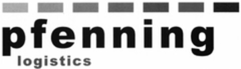 pfenning logistics Logo (DPMA, 25.08.2004)