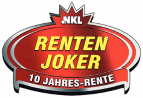 NKL RENTENJOKER 10 JAHRE SICHERHEIT! Logo (DPMA, 09/15/2004)