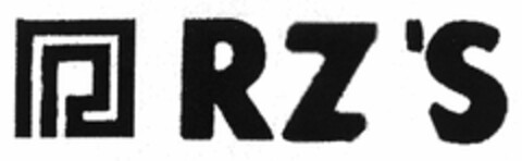 RZ'S Logo (DPMA, 22.05.2006)