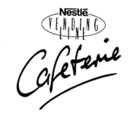 Nestle Vending Line Cafeterie Logo (DPMA, 04/13/1995)