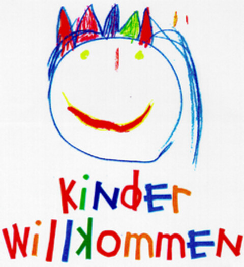 Kinder Willkommen Logo (DPMA, 23.01.1998)