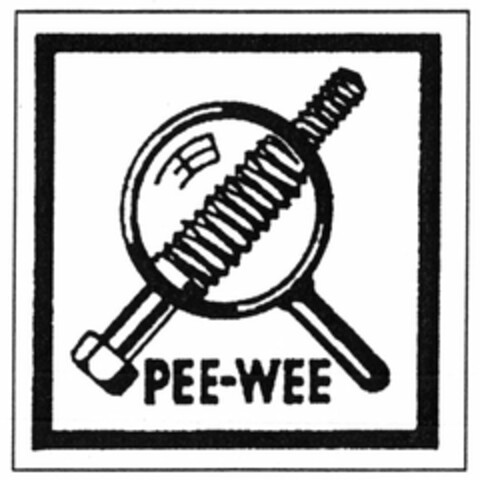 PEE-WEE Logo (DPMA, 05/28/1998)