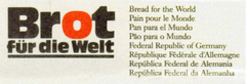 Brot für die Welt Logo (DPMA, 04.03.1999)