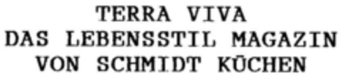 TERRA VIVA DAS LEBENSSTIL MAGAZIN Logo (DPMA, 03.05.1999)