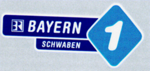 BAYERN 1 SCHWABEN Logo (DPMA, 07/24/1999)