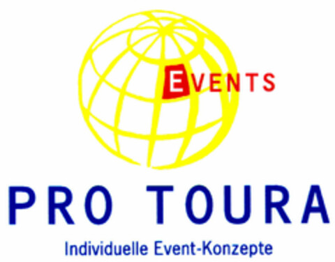 PRO TOURA EVENTS Individuelle Event-Konzepte Logo (DPMA, 09/22/1999)