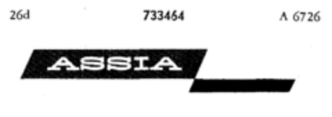 ASSIA Logo (DPMA, 15.05.1957)