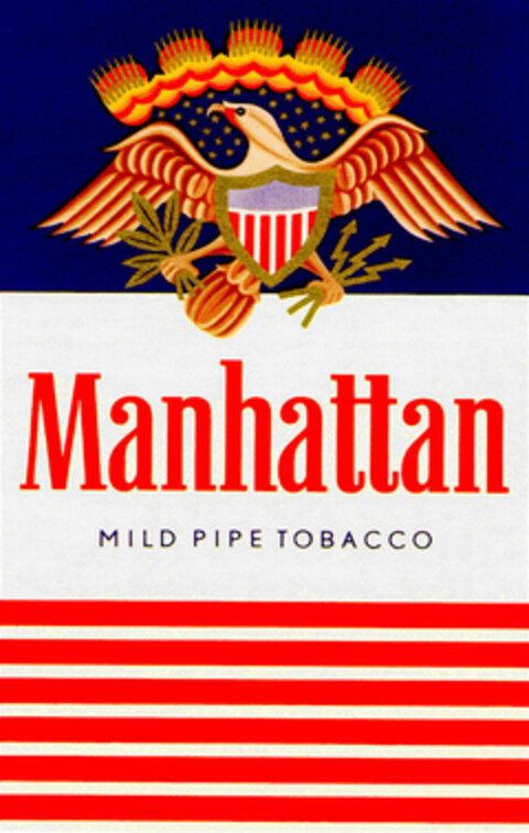 Manhattan MILD PIPE TOBACCO Logo (DPMA, 04.08.1958)