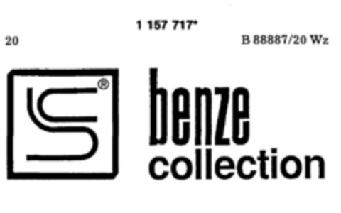 benze collection Logo (DPMA, 20.12.1989)