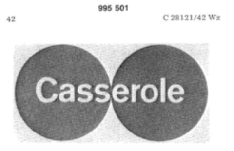 Casserole Logo (DPMA, 02.04.1979)