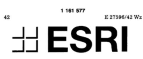 ESRI Logo (DPMA, 10.10.1988)