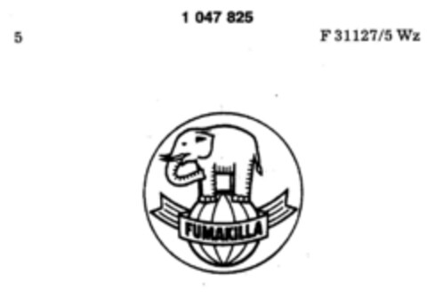 FUMAKILLA Logo (DPMA, 06.04.1982)