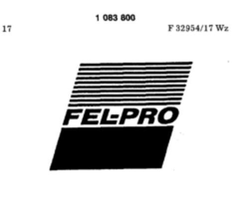 FEL-PRO Logo (DPMA, 09/04/1984)