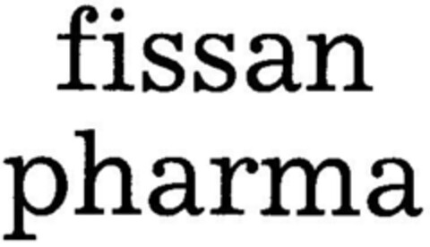 fissan pharma Logo (DPMA, 03/08/1985)