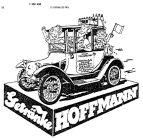 Getränke HOFFMANN Logo (DPMA, 28.06.1988)