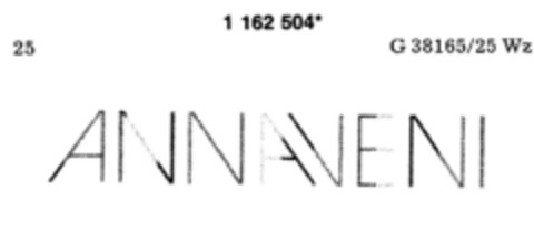 ANNAVENI Logo (DPMA, 06/08/1990)