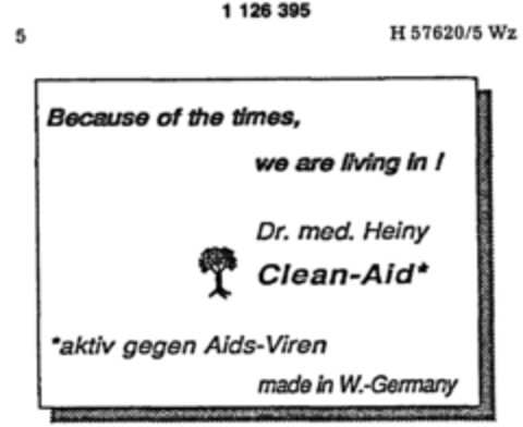 Dr. med. Heiny Logo (DPMA, 04/02/1987)