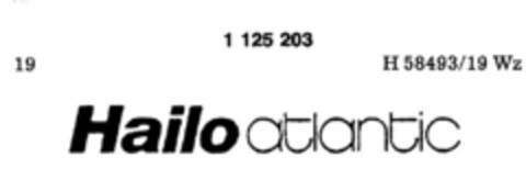 Hailo atlantic Logo (DPMA, 23.10.1987)