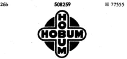 HOBUM Logo (DPMA, 29.08.1938)