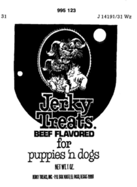 Jerky Treats Logo (DPMA, 08.08.1978)