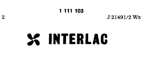 INTERLAC Logo (DPMA, 29.11.1986)
