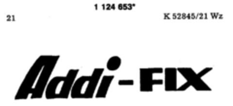 Addi-FIX Logo (DPMA, 06/03/1988)