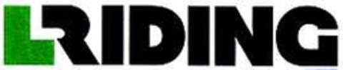 LRIDING Logo (DPMA, 08/24/1994)