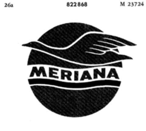 MERIANA Logo (DPMA, 28.11.1964)