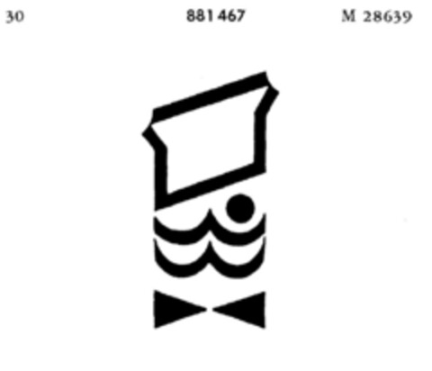 881467 Logo (DPMA, 11/28/1967)