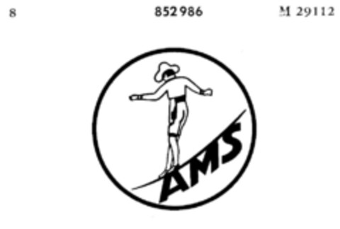 AMS Logo (DPMA, 28.02.1968)