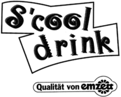 S'cool drink Logo (DPMA, 09.07.1994)