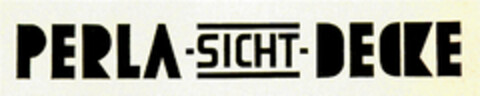 PERLA-SICHT-DECKE Logo (DPMA, 09/08/1971)