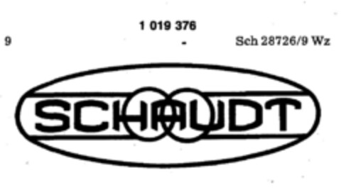 SCHAUDT Logo (DPMA, 18.09.1980)