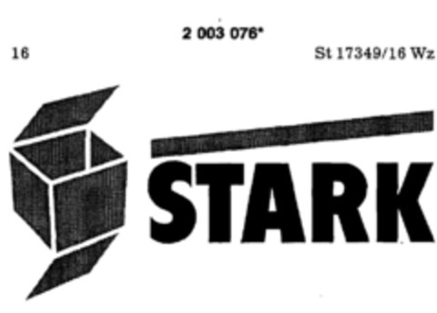 STARK Logo (DPMA, 05/16/1991)