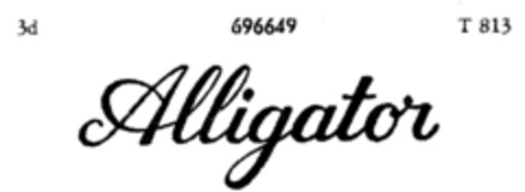 Alligator Logo (DPMA, 08.11.1950)