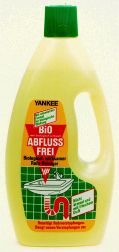 BIO ABFLUSS FREI Logo (DPMA, 05/14/1991)