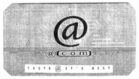 @ com TASTE @ IT'S BEST Logo (DPMA, 10.03.2000)