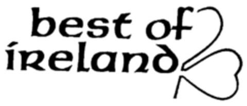 best of ireland Logo (DPMA, 25.05.2000)