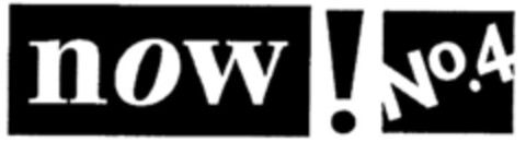 now!No.4 Logo (DPMA, 07/07/2000)