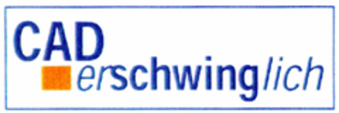 CAD erschwinglich Logo (DPMA, 29.11.2000)