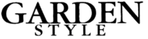 GARDEN STYLE Logo (DPMA, 05.02.2001)