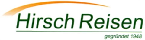 Hirsch Reisen gegründet 1948 Logo (DPMA, 08.10.2008)