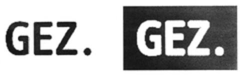 GEZ. GEZ. Logo (DPMA, 07.01.2010)