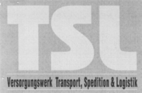 TSL Versorgungswerk Transport, Spedition & Logistik Logo (DPMA, 09.11.2010)