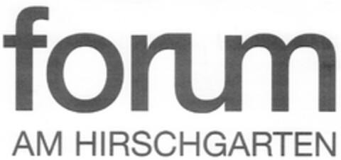 forum AM HIRSCHGARTEN Logo (DPMA, 11/19/2010)