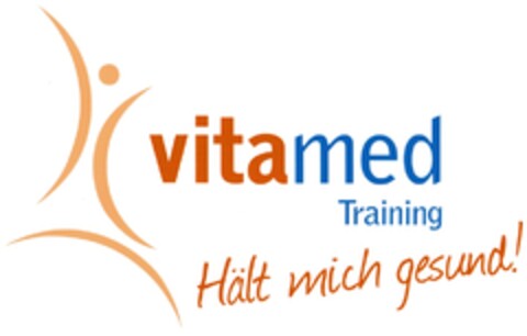vitamed Training Hält mich gesund! Logo (DPMA, 04/19/2013)